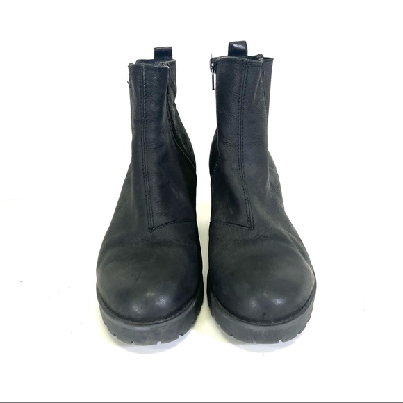 Vagabond black leather ankle boots size 39 - Picture 2 of 7